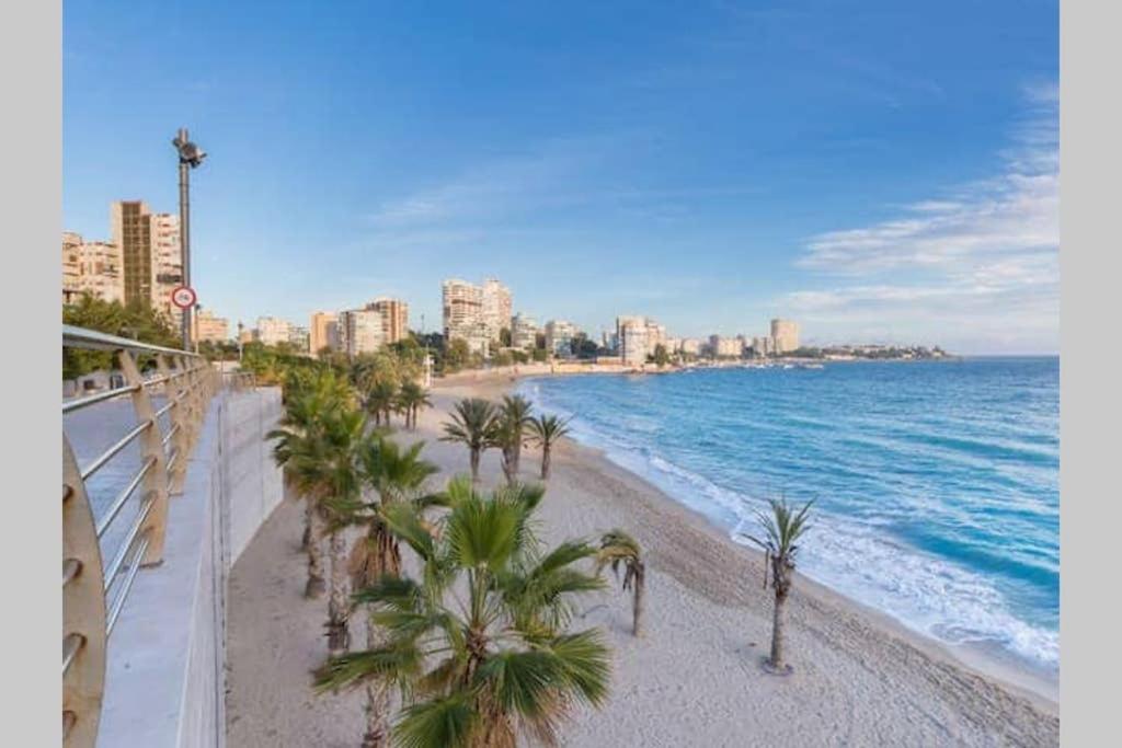 Playa Albufereta. Espectaculares Vistas Al Mar. Leilighet Alicante Eksteriør bilde